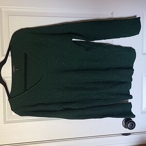 Alfani sparkle green sweater